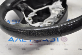 Naked steering wheel Toyota Avalon 13-18 leather black, scratches, worn