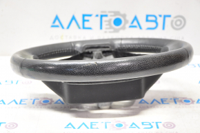 Naked steering wheel Toyota Avalon 13-18 leather black, scratches, worn