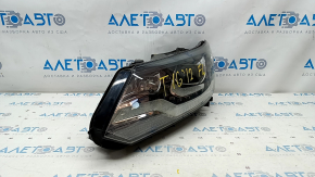Headlight front left VW Tiguan 12-17 complete, rest, xenon + led, sand