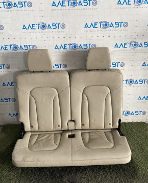 Rear row of seats 3 row Audi Q7 4L 10-15 leather beige
