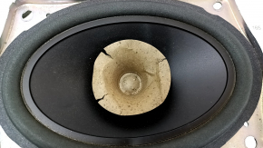 Speaker rear shelf right Nissan Sentra 13-19 dented, tears