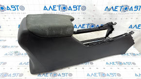 Central console armrest Honda Accord 13-17 velour black, dry cleanable, scratches