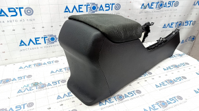 Central console armrest Honda Accord 13-17 velour black, dry cleanable, scratches