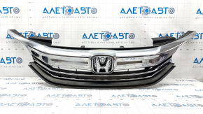Radiator grille Honda Accord 16-17 complete, chrome, sand