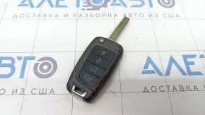 Key Hyundai Kona 18-23 4 buttons, worn