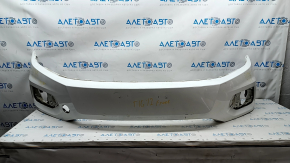 Front bumper bare VW Tiguan 12-17 rest, white, scratches