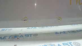 Front bumper bare VW Tiguan 12-17 rest, white, scratches