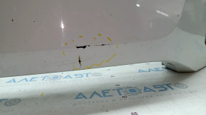 Front bumper bare VW Tiguan 12-17 rest, white, scratches