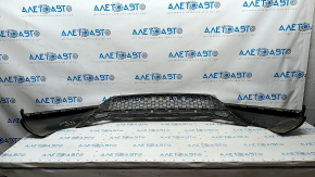 Front bumper lip VW Tiguan 12-17 rest, structure, scratches, pressed, tear, scratches