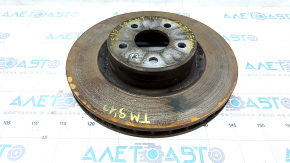 Brake disc front left Tesla Model S 12-20 type 1 355/31mm rusty