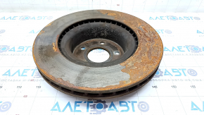 Brake disc front left Tesla Model S 12-20 type 1 355/31mm rusty