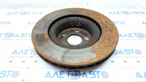 Brake disc front right Tesla Model S 12-20 type 1 355/31mm rusty