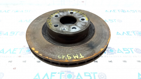 Brake disc front right Tesla Model S 12-20 type 1 355/31mm rusty