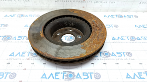 Brake disc front left Tesla Model S 12-20 type 1 355/32mm rusty