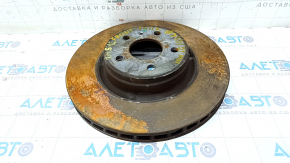 Brake disc front left Tesla Model S 12-20 type 2 355/31mm rusty