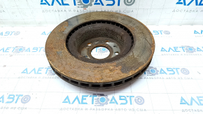 Brake disc front right Tesla Model S 12-20 type 2 355/31mm rusty