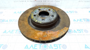 Brake disc front right Tesla Model S 12-20 type 2 355/31mm rusty