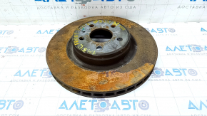Brake disc front left Tesla Model S 12-20 type 2 355/32mm rusty