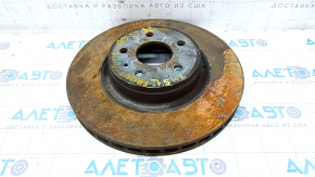 Brake disc front right Tesla Model S 12-20 type 2 355/32mm rusty
