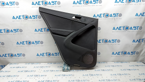 Door trim card rear left VW Tiguan 09-17 black leather, missing plug