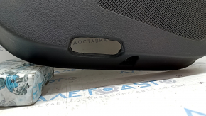 Door trim card rear left VW Tiguan 09-17 black leather, missing plug
