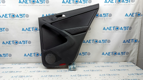 Door trim card rear right VW Tiguan 09-17 black leather, scratches