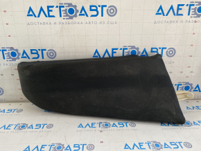 Side trim rear seats right Honda Accord 13-17 cloth black, for dry cleaning