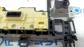 Control panel of gearbox modes Lexus CT200h 11-13 joystick is worn, crack in fastening