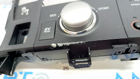Control panel for gearbox modes and seat heating Lexus CT200h 11-13 scratches, broken mount