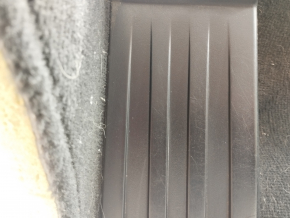 Floor covering front BMW X5 F15 14-18 black, for cleaning, scratches