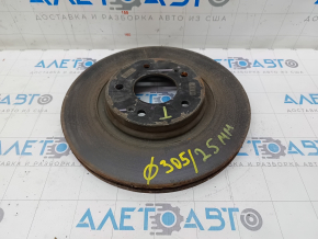 Front right brake disc Hyundai Sonata 20-305/25mm rusty