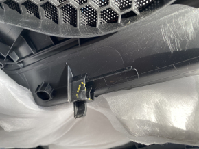 Rear shelf Honda Accord 13-17 black, broken fasteners, scratches
