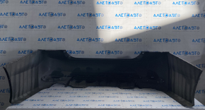 Rear bumper bare Honda Accord 16-17 rest, graphite NH797MV, scratches