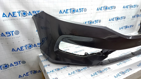 Front bumper bare Honda Accord 16-17 rest, graphite