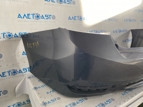 Rear bumper bare Honda Accord 16-17 rest, graphite NH797MV, scratches