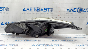 Headlight front right bare Honda Accord 16-17 halogen without DRL, sand