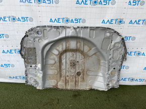 Trunk trough Toyota Prius 50 16-22 silver, sawed off