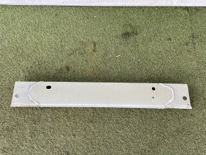 Tesla Model S 12-15 pre-restoration front glass crossbar, sawn off, dented