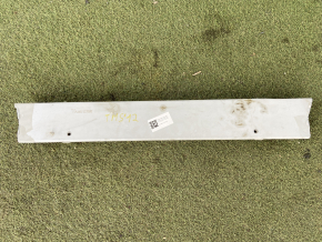 Tesla Model S 12-15 pre-restoration front glass crossbar, sawn off, dented