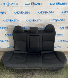 Rear row of seats 2nd row Honda Accord 16-17 cloth black, for dry cleaning
