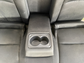 Rear row of seats 2nd row Honda Accord 16-17 cloth black, for dry cleaning