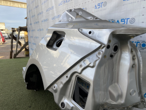 Quarter wing rear left Toyota Prius 50 16-18 without BSM silver, pokes