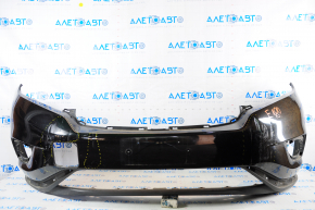 Front bumper bare Nissan Murano z52 15-18 dorest black G41 pressed, scratches, sand