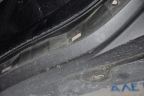 Front bumper bare Nissan Murano z52 15-18 dorest black G41 pressed, scratches, sand