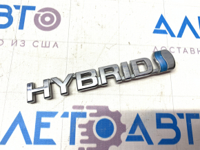 Emblem HYBRID front left wing Toyota Prius 20 04-09 broken guide