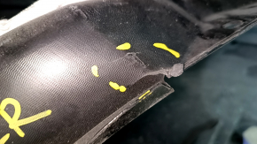 Front right fender liner Honda Accord 16-17 rest, tear