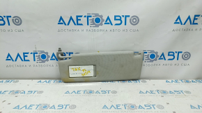 Left visor VW Tiguan 09-17 gray, without hook, for dry cleaning