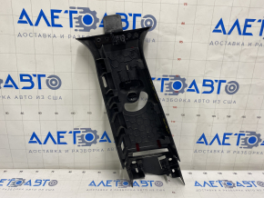 Center pillar trim upper belt right Ford Explorer 11-19 black, scratches