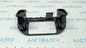 Front panel air duct deflector central VW Tiguan 09-17 black
