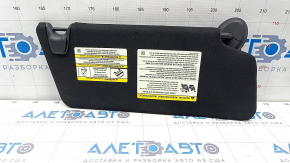 Left visor Ford Explorer 16-19 black, for backlight, without hook, scratches